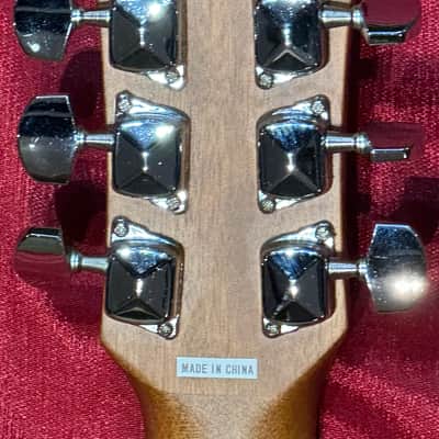Ozark 3330E Electro-Acoustic Travel Guitar - Natural image 6