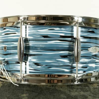C&C Drum Co 6x14 "Bowling Ball" Mahogany Poplar Mahogany Snare Drum image 8