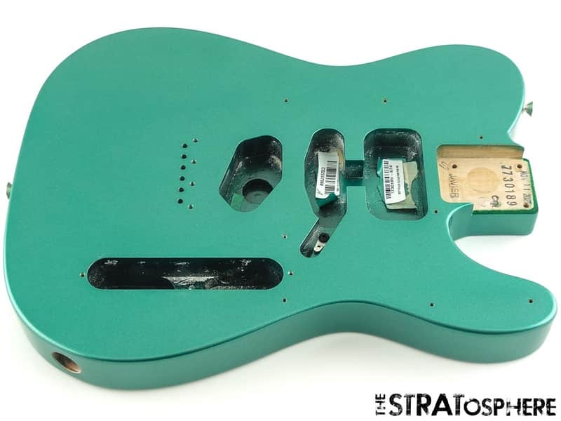 Fender American Professional Classic Tele BODY Faded Sherwood Green Metallic image 1