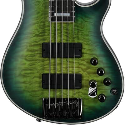 Schecter Daniel Firth Hellraiser Extreme-5 Electric Bass, 5-String - Cthulu image 3