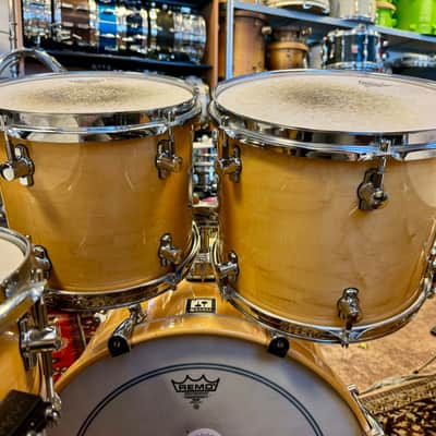 Sonor S Class Pro 10"-12"-14"-20" + 14" Snare - Natural Maple image 10