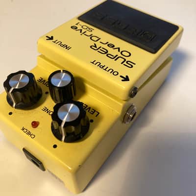 Boss SD-1 Super OverDrive JRC4558DD ACA 12V Paper serial 1988 MIT version image 5