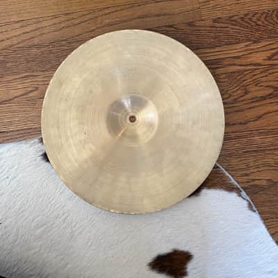Zildjian 14" A. Zildjian '70s Stamp New Beat Hi-Hat Cymbals (Pair) 1970s - Traditional image 9