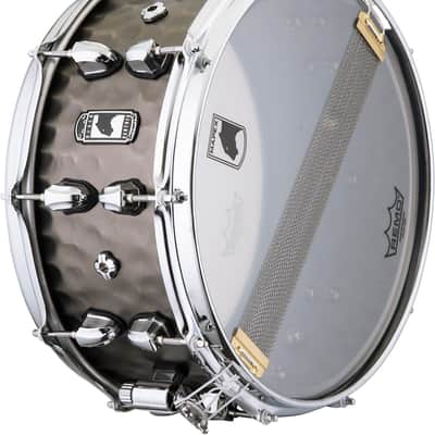 Mapex BPNBR465HCN Black Panther Persuader 14x6.5" Hammered Brass Snare Drum image 2