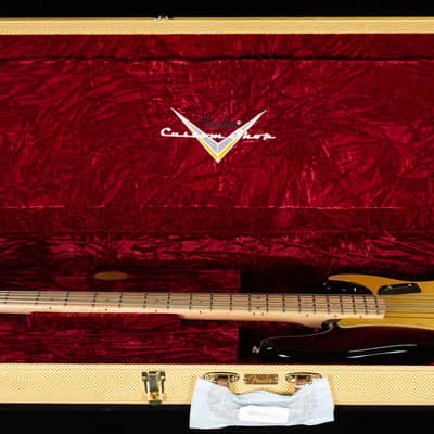 Fender Custom Shop Vintage Custom '57 P Bass Time Capsule Package Wide-Fade 2-Color Sunburst (511) image 7