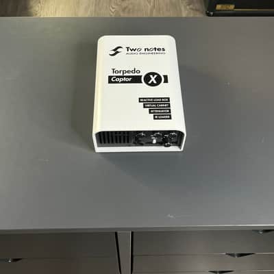 Two Notes Torpedo Captor X 8ohm Stereo Reactive Load Box / Attenuator 2020 - White image 3