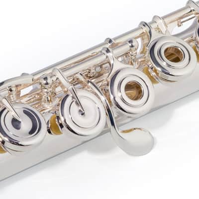 Azumi AZ1SRBO Flute Silver-Plated Nickel Silver image 6