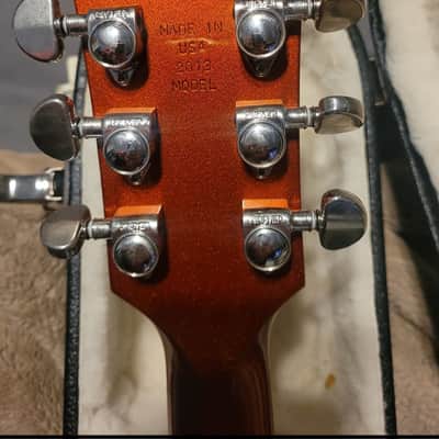 Gibson Sg deluxe 2013 - Orange burst image 3