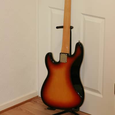 Maya Precision Bass 4 String 1970's 3 Color Sunburst image 3