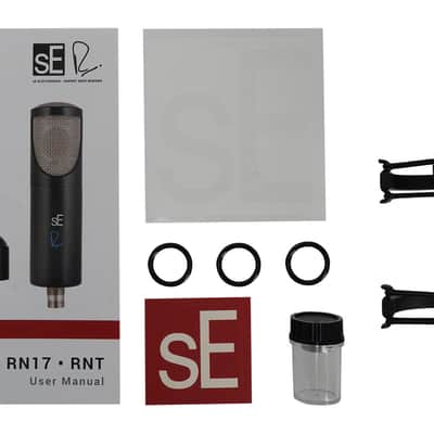 Se Electronics RN17 Recording Studio Microphone w/Changeable Capsule+Monitors image 18