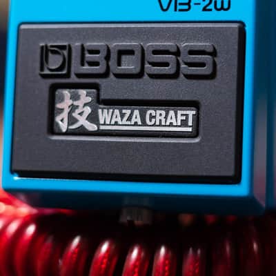 Boss VB-2w Waza Craft Vibrato Guitar Effects Pedal image 3