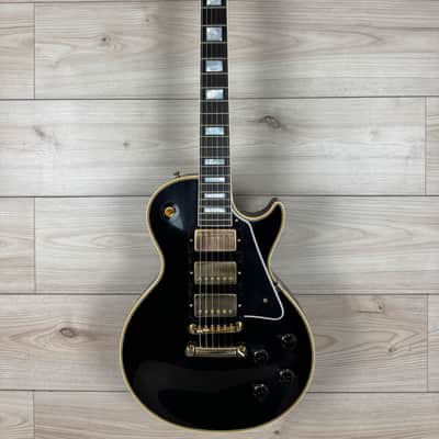Gibson Custom 1957 Les Paul Custom Reissue VOS - Ebony 3-Pickup #222 image 2