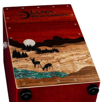 Mint Luna Vista Deer Cajon, Birch Wood Body with Mahogany Veneer image 3