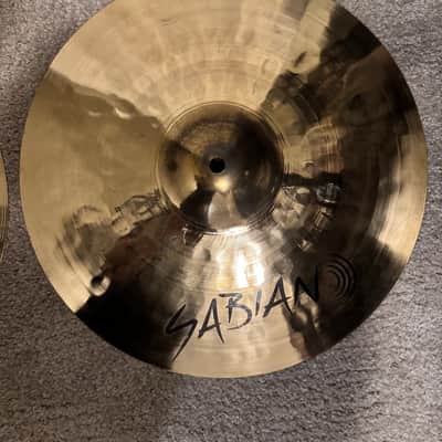 Sabian 14" HHX Medium Hi-Hat Cymbals (Pair) 2001 - Present - Brilliant image 3