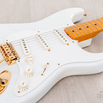 2007 Fender American Vintage 1957 Commemorative Mary Kaye Stratocaster Blonde w/ Case, Hangtags image 6