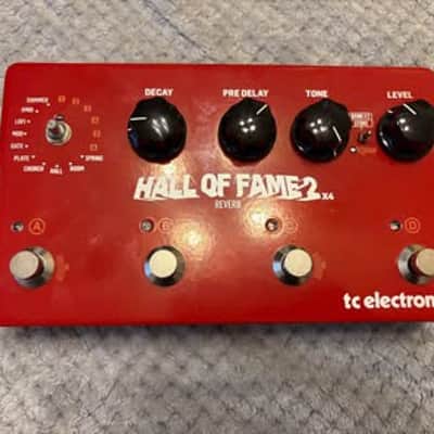 TC Electronic Hall of Fame 2X4 Reverb 2019 - Present - Red image 1
