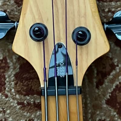 Schecter Riot-4 Session 4-String Active Bass 2010s - Aged Natural Satin image 2