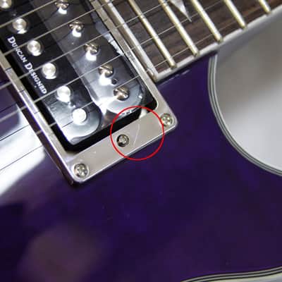 Michael Kelly Patriot Decree Limited electric Guitar Deep Purple w/ Case image 7