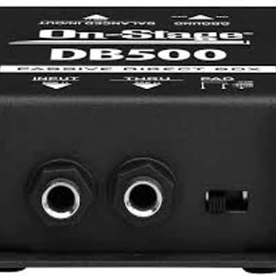 On-Stage- Passive DI Box DB500 - Pro Audio image 1
