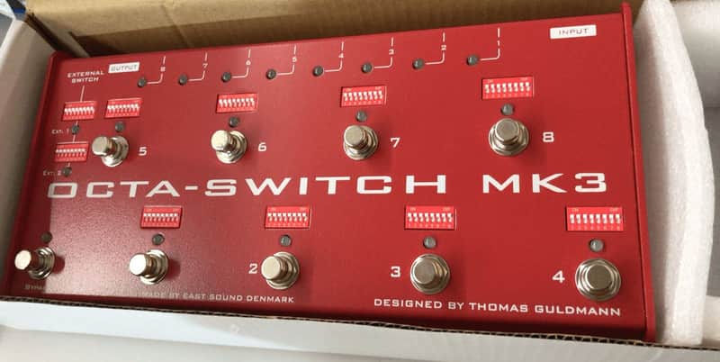 Carl Martin Octa-Switch MK3 Multi-Effects Looper Guitar Pedal image 1