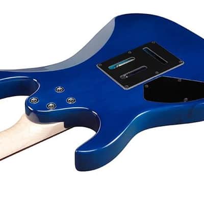 Ibanez GIO GRX70QA Transparent Blue Burst image 2