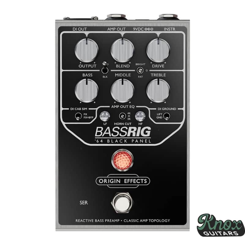 Origin Effects BASSRIG '64 Black Panel 2022 - Present - Black image 1