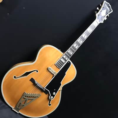 John D'Angelico  New Yorker 18" 1945 - Blonde Vintage Archtop Guitar image 10
