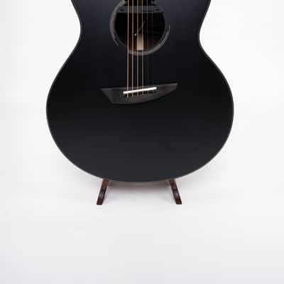 Ibanez JGM10-BSN Jon Gomm Signature Acoustic Guitar 6-String - Black Satin Top / Natural High Gloss Back and Sides + Cas image 21