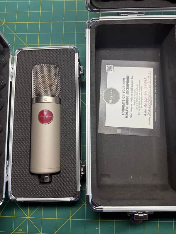 Mojave MA-200 Large Diaphragm Cardioid Tube Condenser Microphone 2020 Satin Nickel image 1