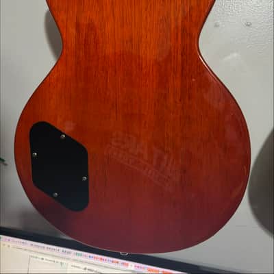 Vintage V100-AFD Reissued Paradise Series Single Cut 2010s - Flamed Amber image 8