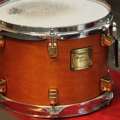 Yamaha Maple Custom  - natural vintage 10x8 image 2