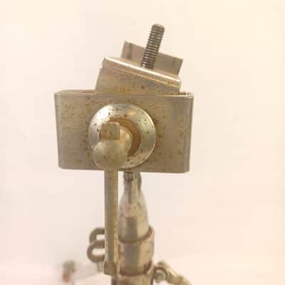 Walberg & Auge Nickel Tripod Base Stand + Roto-Tom? Cymbal/Drum Vintage 50s US image 5
