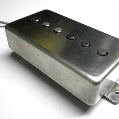 Humbucker Size Hybrid Pickups SET RAW COVER Strat Tone Alnico 5 ROD Magnet Stratocaster Fender PAF Q image 6