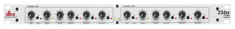 dbx 234xs Stereo 2/3 Way,Mono 4-Way Crossover with XLR Connectors image 1