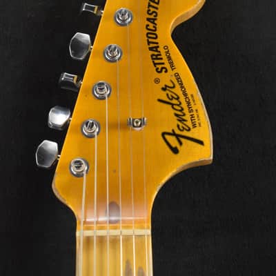 Fender Custom Shop '69 Stratocaster Heavy Relic - Aged Vintage White image 12