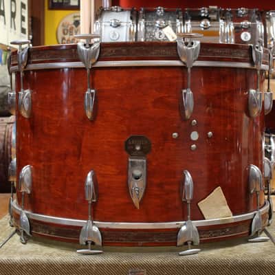 1970s-80s Gretsch Stop Sign/Square Badge Outfit in Rosewood Gloss 14x24 10x12 16x16 image 3