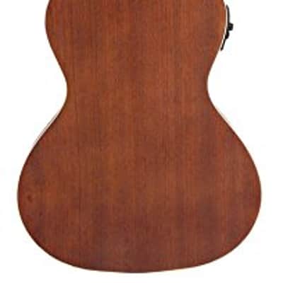 Kala KA-TE Satin Mahogany Tenor Acoustic-Electric Ukulele w/ Gig Bag image 3