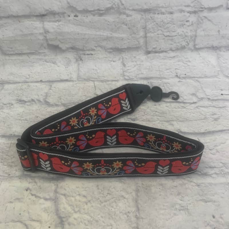 Ernie Ball Jacquard Strap Flowers And Birds image 1