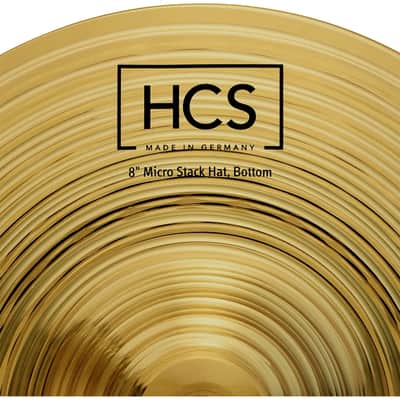 Meinl HCS Micro Stack Hi Hat Cymbals 8" image 10