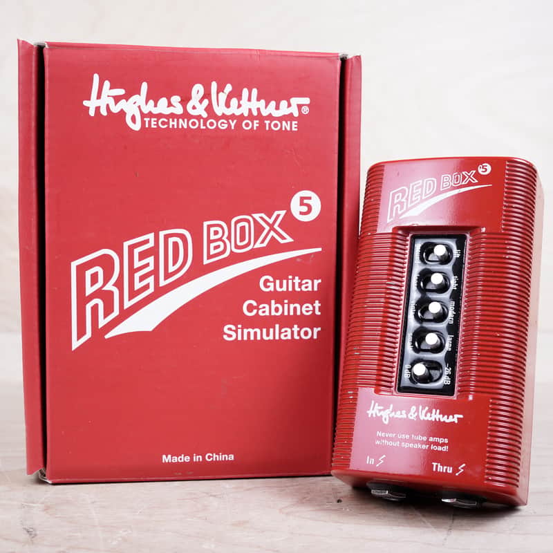 Hughes & Kettner Redbox 5 DI and Cabinet Emulator Red w/ Box image 1
