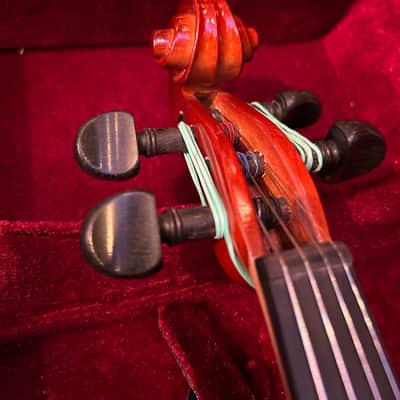 Strunal SchÃ¶nbach Stradivarious 4/4 Violin - Golden Brown SV-160 image 8