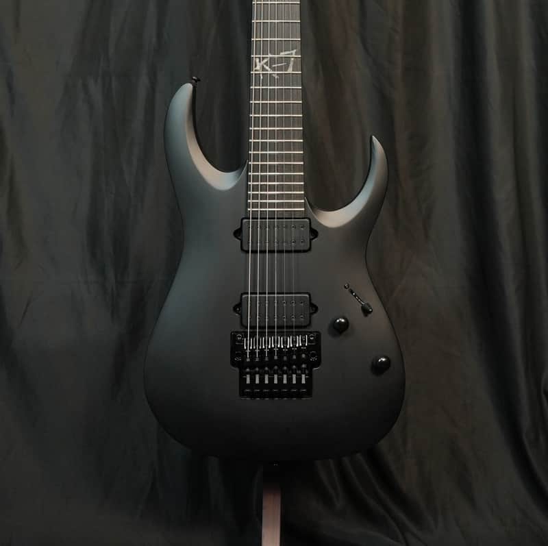 Ibanez K7YIN Munky Signature 7-String Electric Guitar 2026 - Matte Black image 1