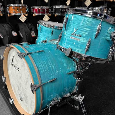 ~WOW!~ SONOR Vintage Series 3-Piece 12/14/20 Drum Kit Set in California Blue image 3