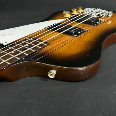 Gibson USA Vintage Thunderbird '76 Bicentennial Vintage Bartolini HI-A Pickups 1976 - Sunburst w/ Sewman Custom Bag image 10