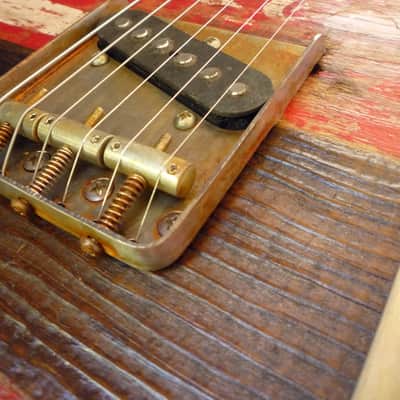 WR Crate-O-Caster Vintage 1968 Coca-Cola Crate Top Custom Shop, Telecaster Guitar image 13