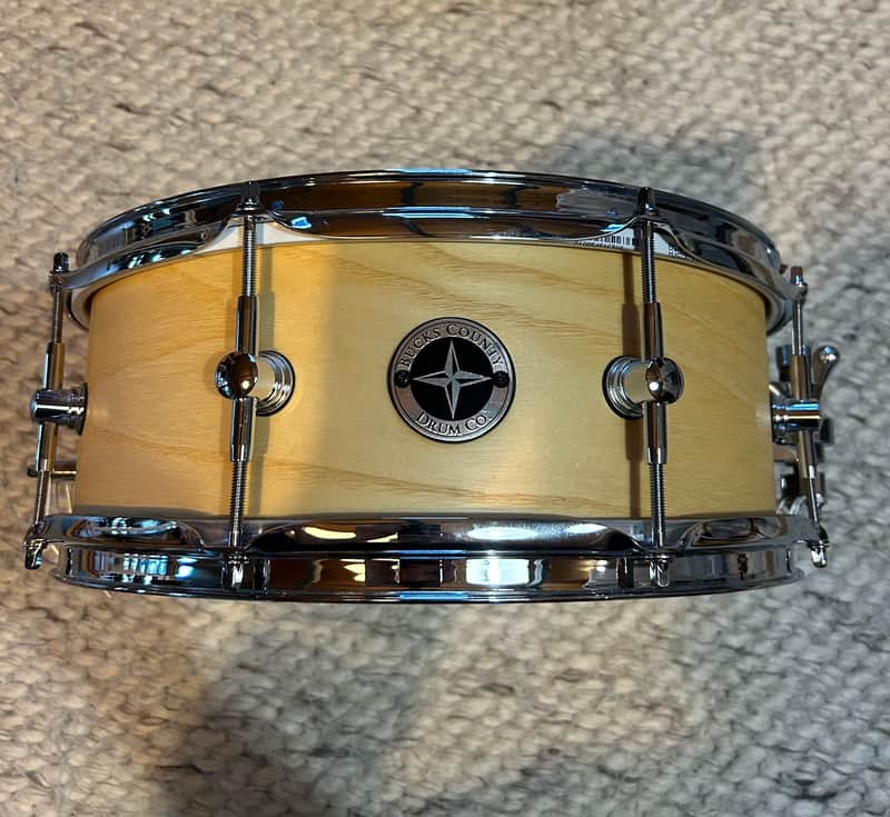 Bucks county drums co Prime Series 14”x5,5” ash snare 2024 - Oil image 1