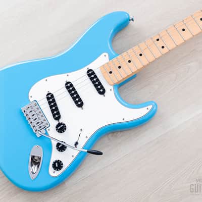 2022 Fender Japan Limited International Color Series Stratocaster Maui Blue image 1