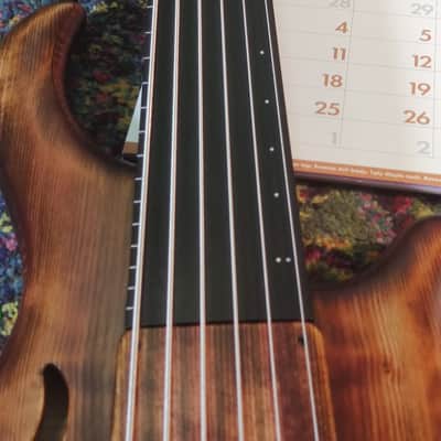 Mayones Patriot MR6 Fretless   Antique Brown image 9