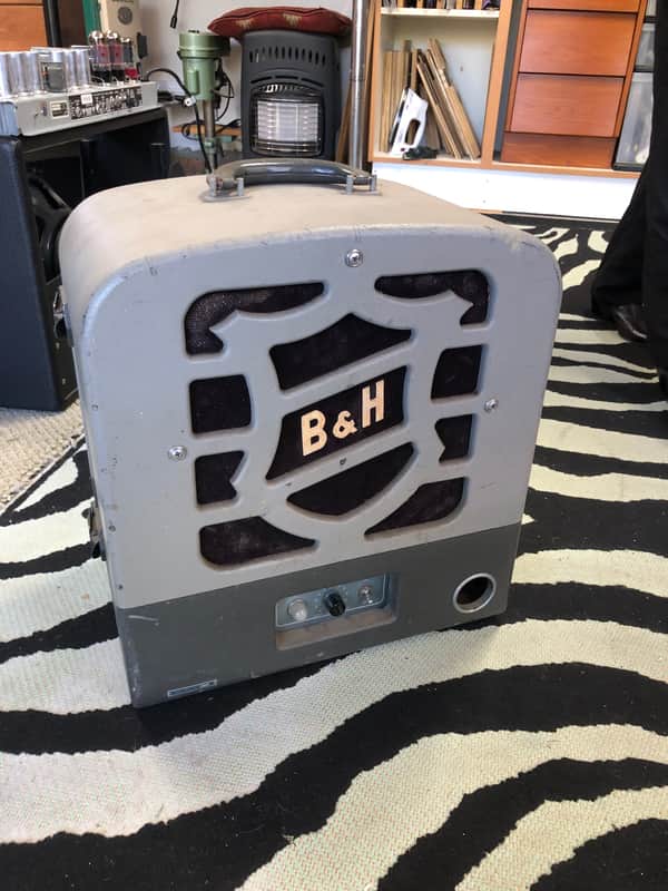 Bell and Howell 1940s Filmosound 12-inch Jensen Speaker Cabinet/Amp image 1