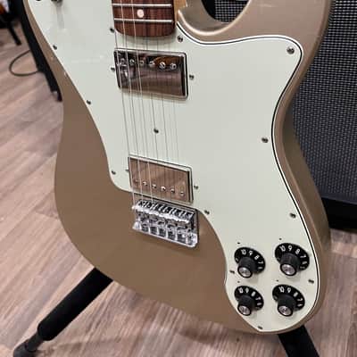 Fender Chris Shiflett Artist Series Signature Telecaster Deluxe 2016 - Present - Shoreline Gold image 5